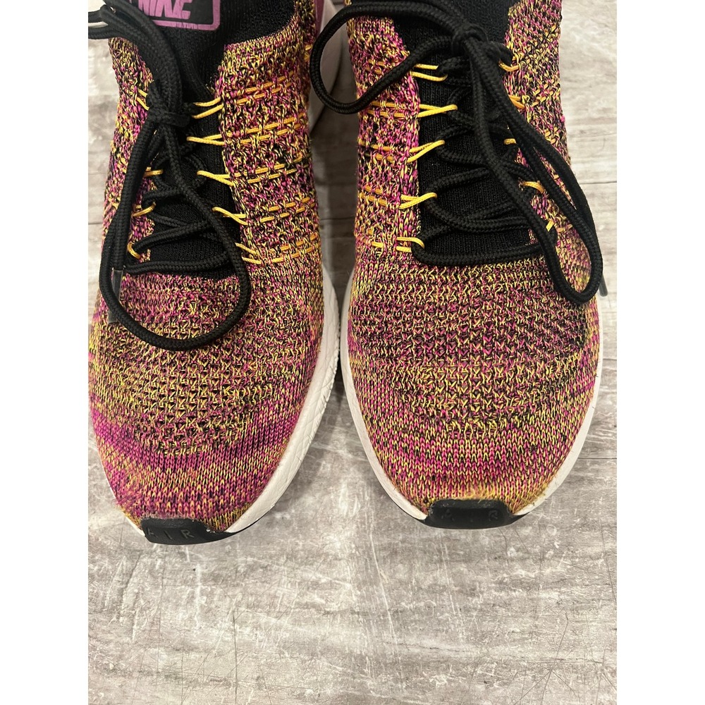 Nike Womens Air Zoom Mariah Flyknit Racer Multicolor Running Shoes Size 9.5 - Picture 7 of 13